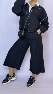 ست اسپرت جین کاغذی
