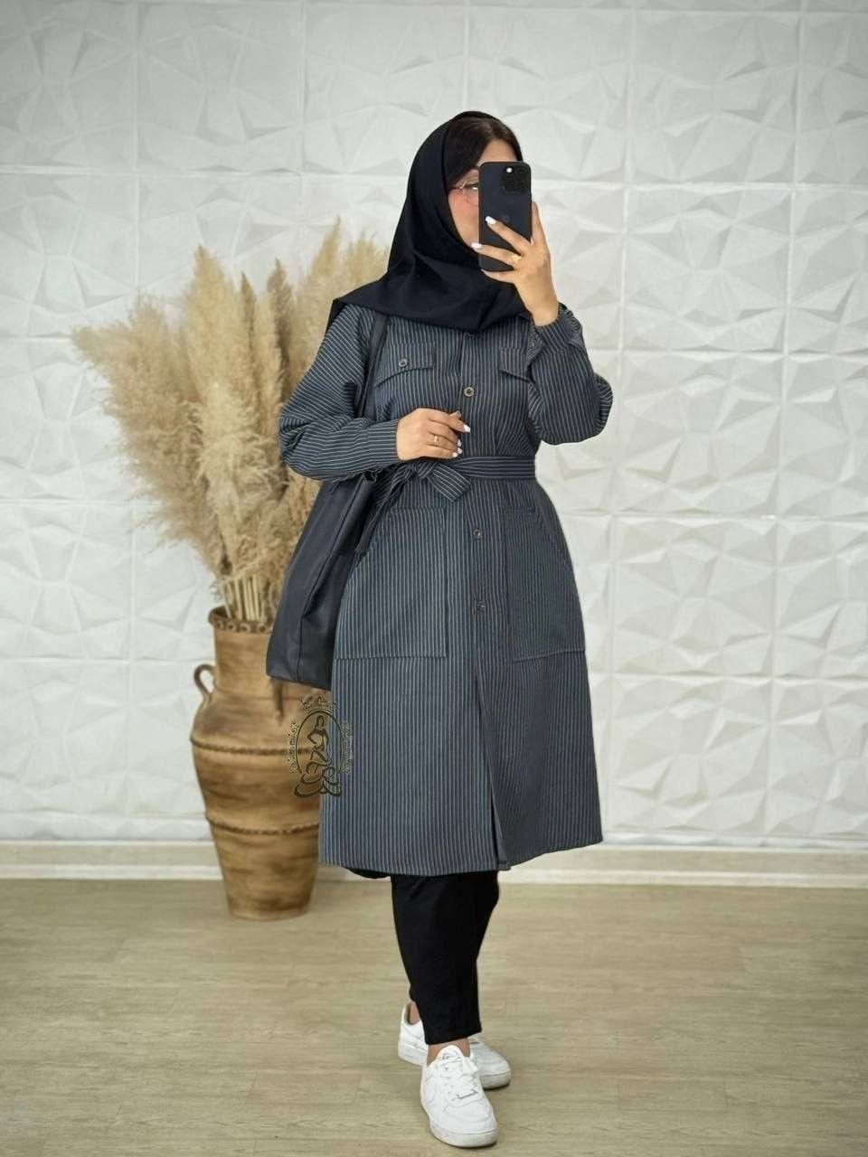 مانتو دیپلمات رنگی